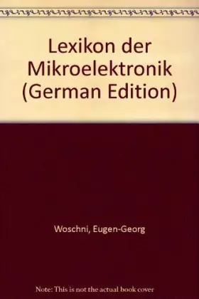 Couverture du produit · Lexikon der Mikroelektronik