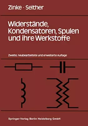 Couverture du produit · Widerstände, Kondensatoren, Spulen und ihre Werkstoffe (German Edition)