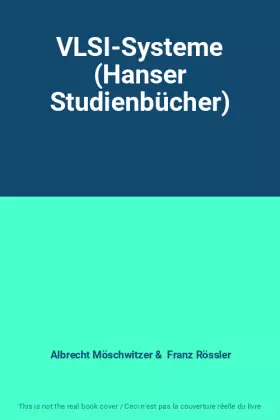 Couverture du produit · VLSI-Systeme (Hanser Studienbücher)