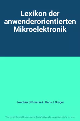 Couverture du produit · Lexikon der anwenderorientierten Mikroelektronik