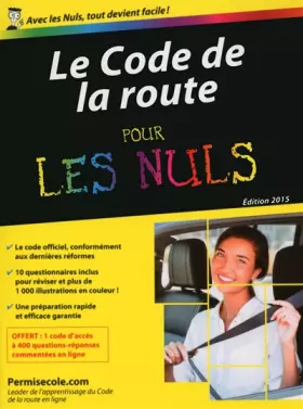 Couverture du produit · Le Code de la route 2015 poche pour les Nuls