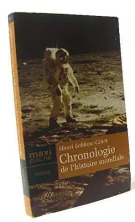 Couverture du produit · Chronologie de l'histoire mondiale