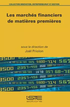 Couverture du produit · Marches Financiers de Matieres Premieres