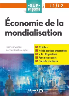 Couverture du produit · Économie de la mondialisation