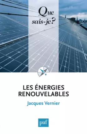 Couverture du produit · Les énergie renouvelables