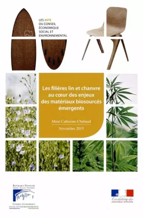 Couverture du produit · Les filières lin et chanvre au coeur des enjeux des materiaux biosources