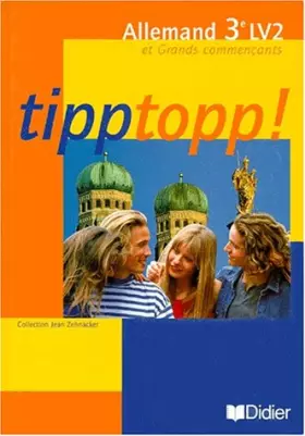 Couverture du produit · Tipptopp ! 3e LV2. Manuel