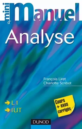 Couverture du produit · Mini Manuel d'analyse - Cours et Exercices corrigés