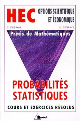 Couverture du produit · PRECIS DE MATHEMATIQUES. Tome 4, Probabilités-Statistiques