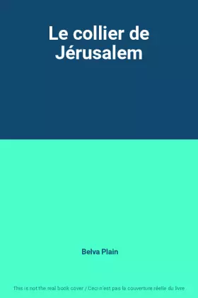 Couverture du produit · Le collier de Jérusalem