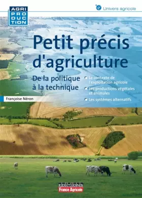 Couverture du produit · PETIT PRECIS AGRICULTURE