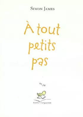 Couverture du produit · A tout petits pas