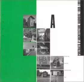 Couverture du produit · Portraits d'architecture vaudoise 1989-1991