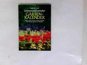 Couverture du produit · Immerwährender Gartenkalender