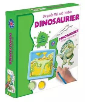 Couverture du produit · Die grosse Mal- und Lernbox: Dinosaurier