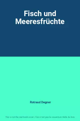 Couverture du produit · Fisch und Meeresfrüchte