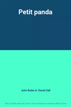 Couverture du produit · Petit panda