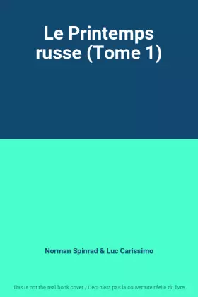 Couverture du produit · Le Printemps russe (Tome 1)