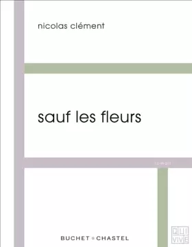 Couverture du produit · Sauf les fleurs