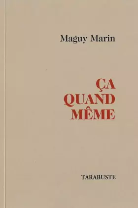 Couverture du produit · Ca quand même