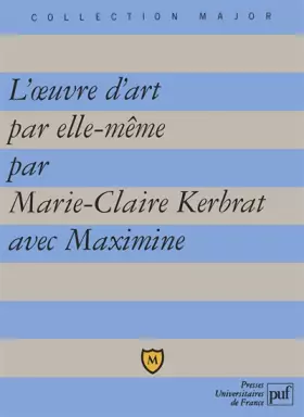 Couverture du produit · L'Oeuvre d'art par elle-même