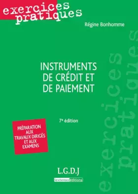 Couverture du produit · Instruments de crédit et de paiement