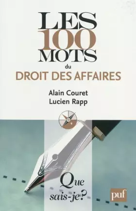 Couverture du produit · Les 100 mots du droit des affaires