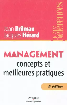 Couverture du produit · Management: Concepts et meilleures pratiques.