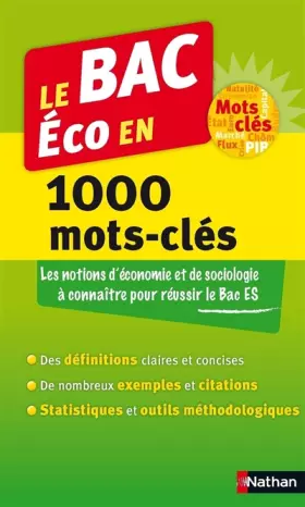 Couverture du produit · Le Bac Eco en 1 000 mots-clés