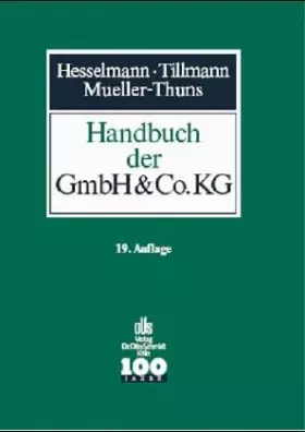 Couverture du produit · Handbuch der GmbH & Co: Systematische Darstellung in handelsrechtlicher und steuerrechtlicher Sicht