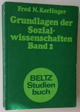 Couverture du produit · Grundlagen der Sozialwissenschaften II