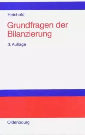 Couverture du produit · Grundfragen der Bilanzierung