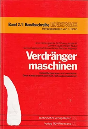 Couverture du produit · Hubkolbenpumpen, -verdichter, Dreh-, Kreiskolben-Schraubenmaschinen, Tl 1