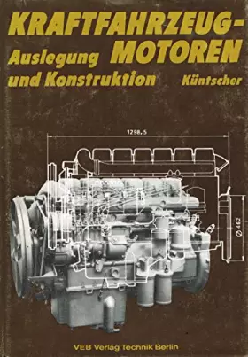 Couverture du produit · Kraftfahrzeugmotoren - Auslegung und Konstruktion