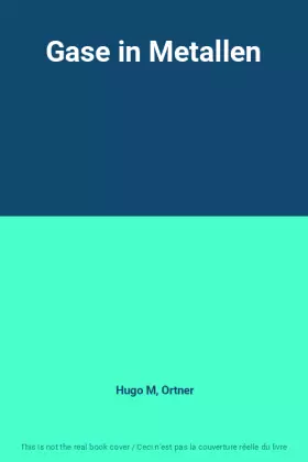 Couverture du produit · Gase in Metallen