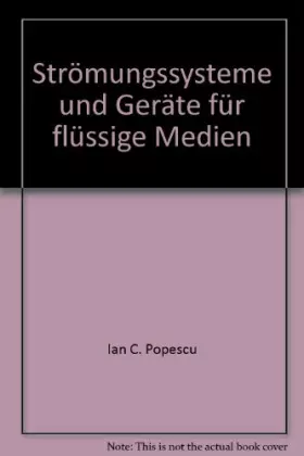 Couverture du produit · Strömungssysteme und Geräte für flüssige Medien (Kontakt & Studium)