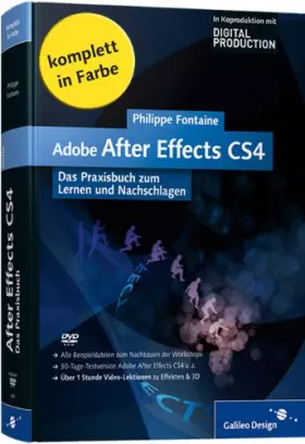 Couverture du produit · Adobe After Effects CS4: Das Praxisbuch zum Lernen und Nachschlagen (Galileo Design)