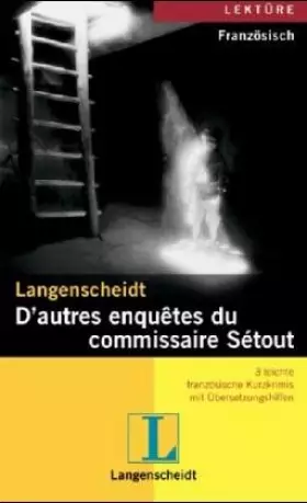 Couverture du produit · D'autres cas du commissaire Sétout