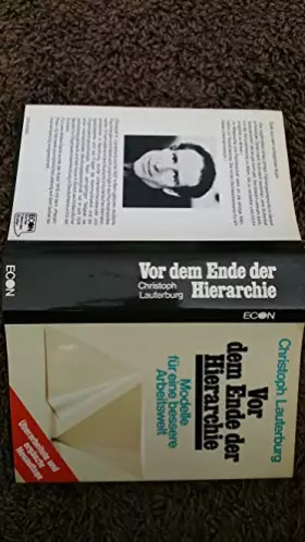 Couverture du produit · Vor dem Ende der Hierarchie. Modelle für eine bessere Arbeitswelt