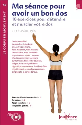 Couverture du produit · n°56 Ma séance pour avoir un bon dos: 10 exercices pour détendre et muscler votre dos