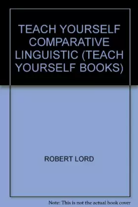 Couverture du produit · Teach yourself comparative linguistic (Teach yourself books)