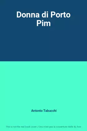 Couverture du produit · Donna di Porto Pim