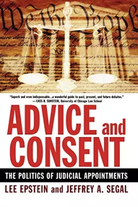Couverture du produit · Advice and Consent: The Politics of Judicial Appointments