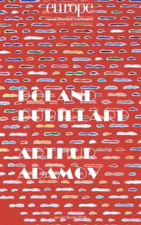 Couverture du produit · Roland Dubillard-Arthur Adamov N 1065-1066