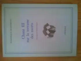 Couverture du produit · Chant III sur la terrasse des morts