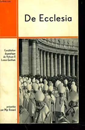 Couverture du produit · CONSTITUTION DOGMATIQUE DE ECCLESIA.