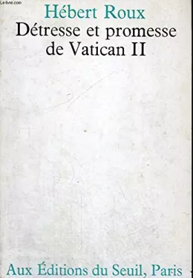 Couverture du produit · Détresse et Promesse de Vatican II