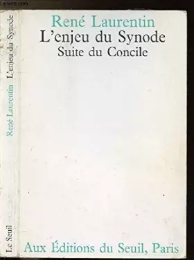 Couverture du produit · L'ENJEU DU SYNODE.SUITE DU CONCILE.