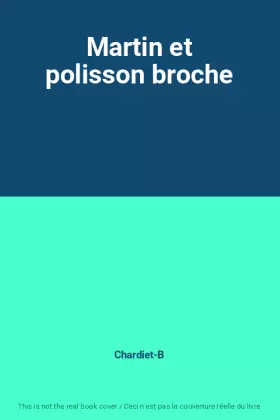 Couverture du produit · Martin et polisson broche