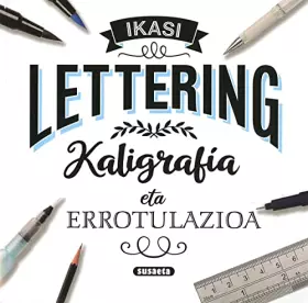 Couverture du produit · Lettering kaligrafía eta errotulazioa